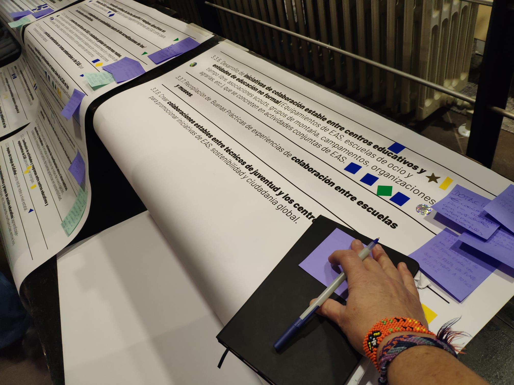 Trabajo participativo sobre PAEAS